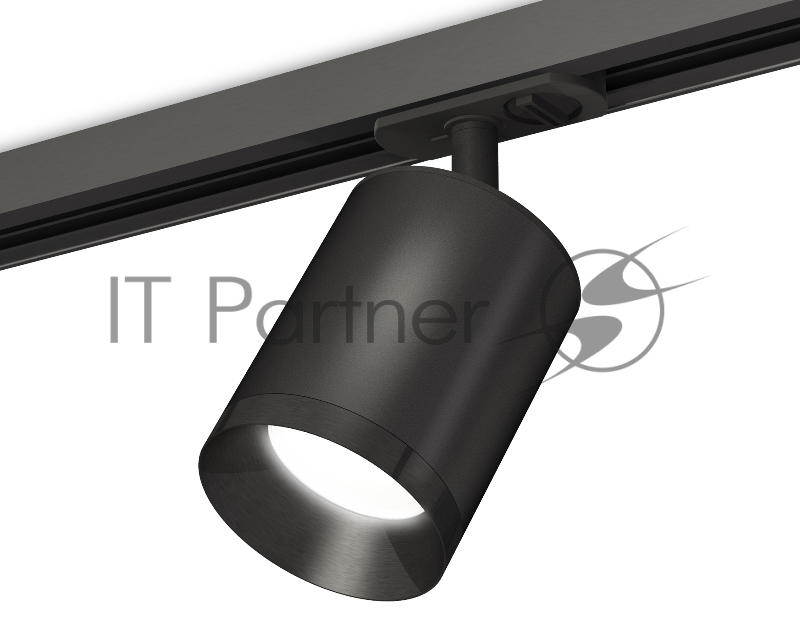 Светильник Ambrella light XT7422001 SBK/PBK черный песок/черный полированный MR16 GU5.3 (A2537, C7422, N7031)