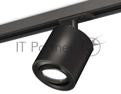 Светильник Ambrella light XT7532020 SBK/PBK черный песок/черный полированный MR16 GU5.3 (A2537, C7532, N7002)