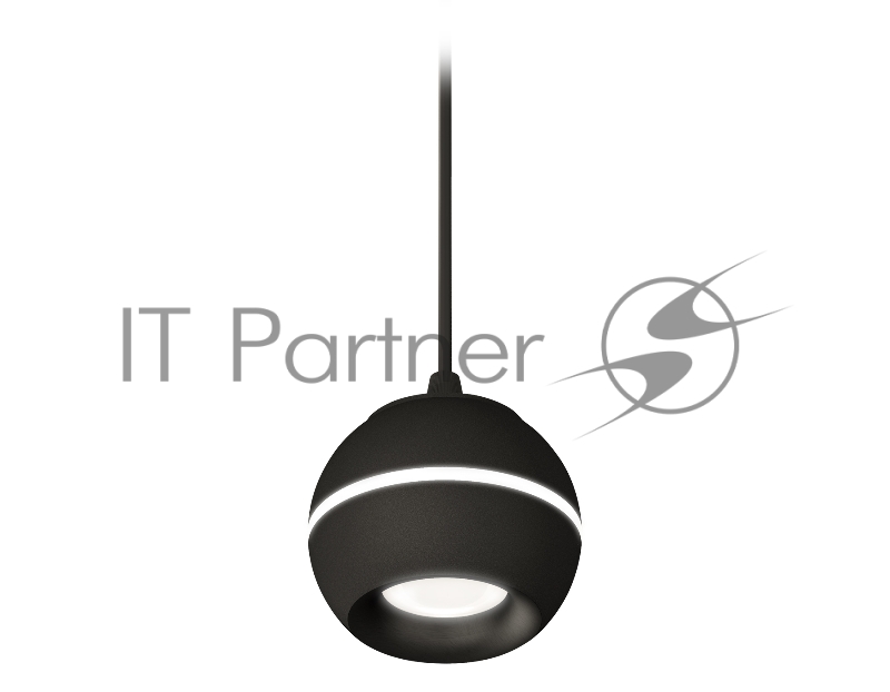 Светильник Ambrella XP1102001 SBK/PBK черный песок/черный полированный MR16 GU5.3 LED 3W 4200K (A2302, C1102, N7011)