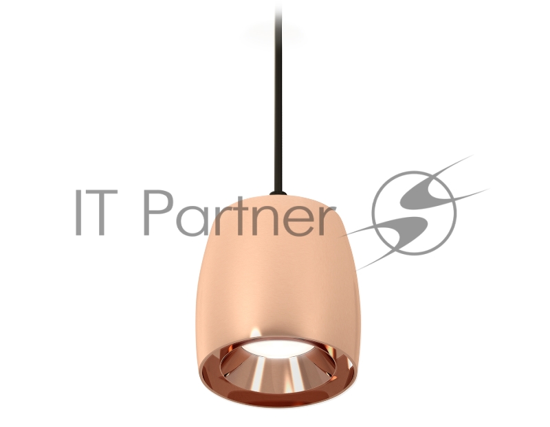 Светильник Ambrella Light XP1144001 PPG/SBK золото розовое полированное/черный песок (A2302, C1144, N7035)