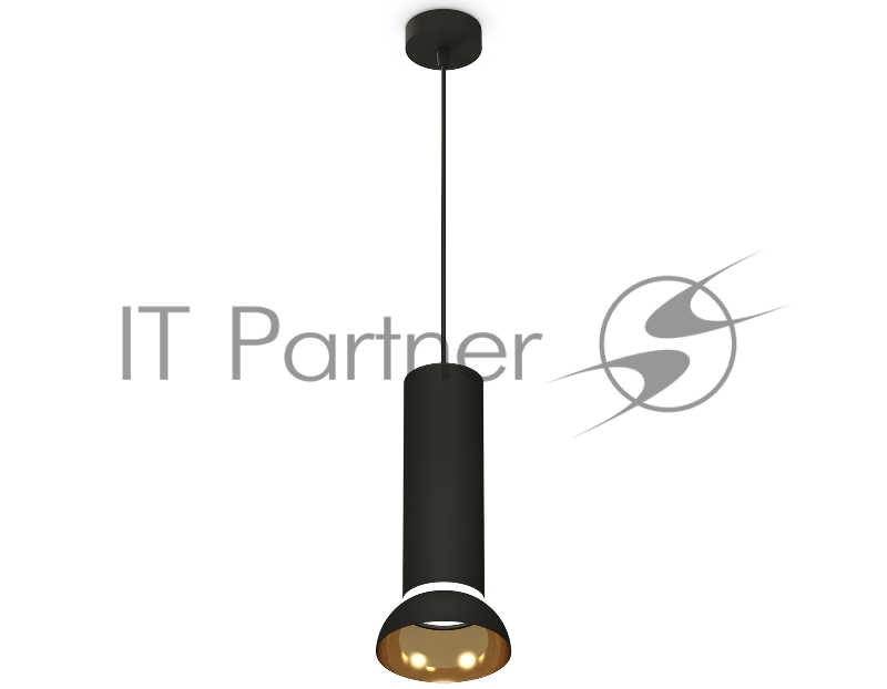 Светильник Ambrella Light XP8192101 SBK/PYG/CL черный песок/золото желтое полированное/прозрачный GX53 (A2333, C8192, N8145)