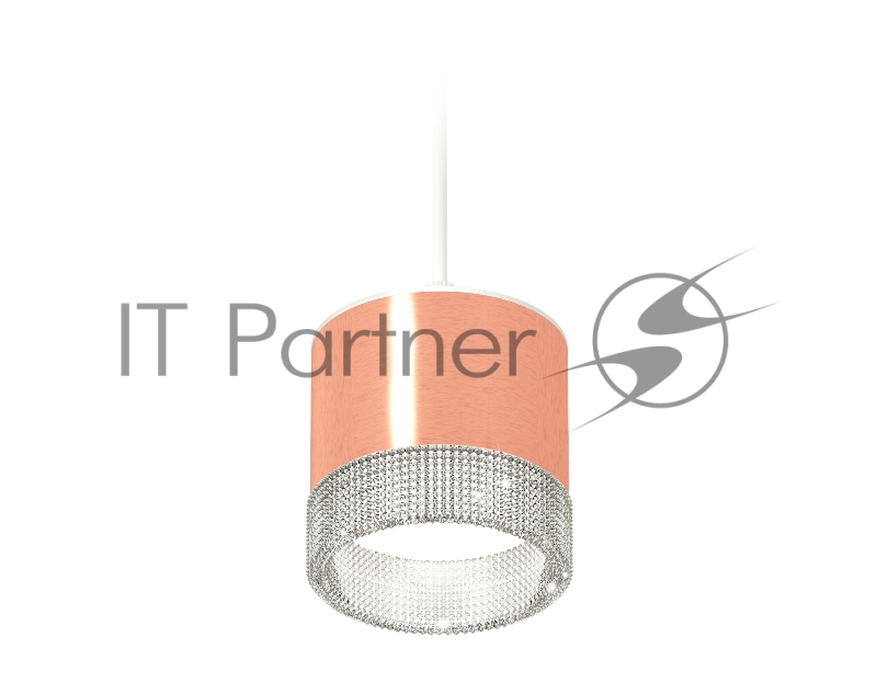 Светильник Ambrella Light XP8122030 PPG/CL/SWH золото розовое полированное/прозрачный/белый песок GX53 (A2331, C8122, N8480)