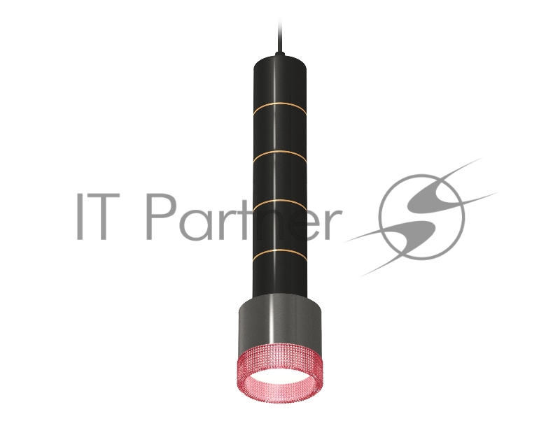 Светильник Ambrella Light XP8115015 DCH/PI черный хром/розовый GX53