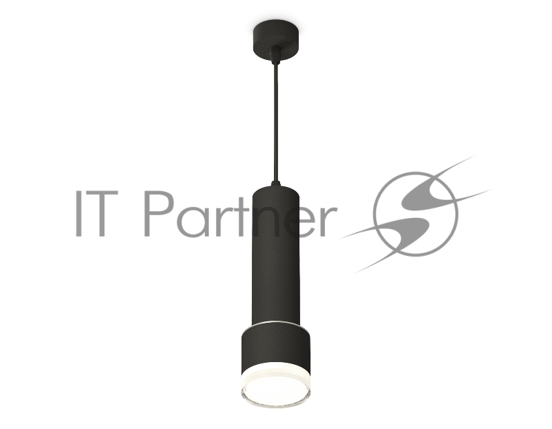 Светильник Ambrella Light XP8111009 SBK/FR/CL черный песок/белый матовый/прозрачный GX53 (A2302, C6356, A2101, C8111, N8399)
