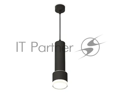 Светильник Ambrella Light XP8111009 SBK/FR/CL черный песок/белый матовый/прозрачный GX53 (A2302, C6356, A2101, C8111, N8399)