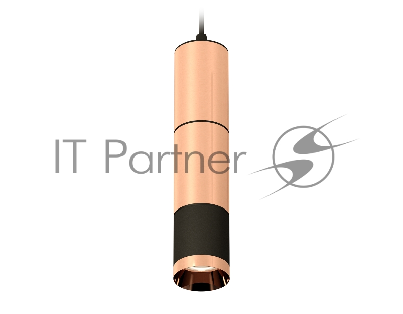 Светильник Ambrella Light XP6302010 PPG/SBK золото розовое полированное/черный песок MR16 GU5.3