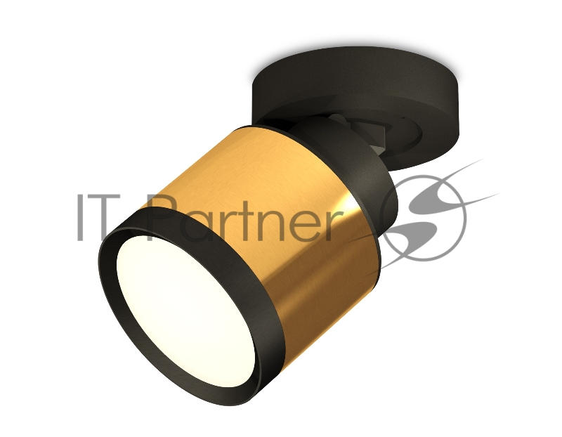 Светильник Ambrella Light XM8121001 PYG/SBK/PBK золото желтое полированное/черный песок/черный полированный GX53