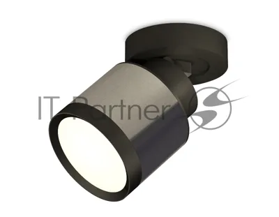 Светильник Ambrella Light XM8115001 DCH/SBK/PBK черный хром/черный песок/черный полированный GX53 (A2229, A2106, C8115, N8113)