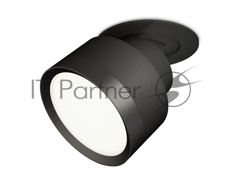 Светильник Ambrella Light XM8102500 SBK/PBK черный песок/черный полированный GX53 (A2242, A2106, C8102, N8113)