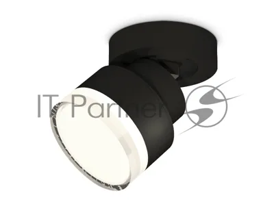 Светильник Ambrella Light XM8102028 SBK/FR/CL черный песок/белый матовый/прозрачный GX53 (A2229, A2106, C8102, N8399)
