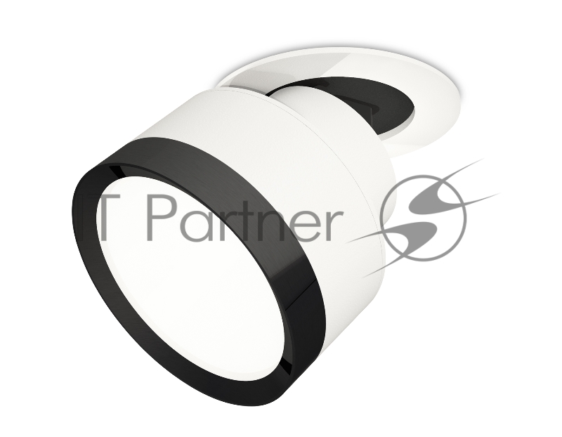 Светильник Ambrella Light XM8101501 SWH/PBK белый песок/черный полированный GX53 (A2241, A2105, C8101, N8113)