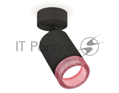 Светильник Ambrella Light XM6313003 SBK/PI черный песок/розовый MR16 GU5.3 (A2210, C6313, N6152)