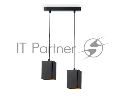Светильник подвесной TN5133/2 BK черный E27/2 max 40W 260*80*1150