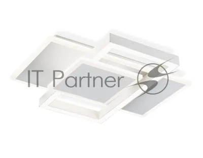 Потолочный светодиодный светильник Ambrella light FA1021/3 WH белый 50W 3000K-6400K 380*345*75 (ПДУ ИК)