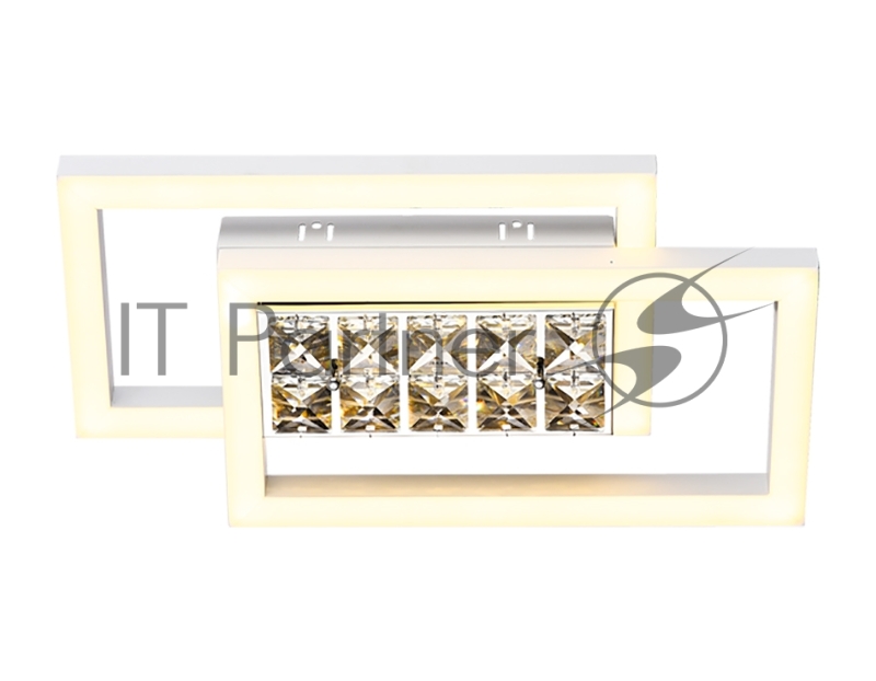 Настенно-потолочный светодиодный светильник Ambrella light FA107 WH белый 15W 3000K 380*200*85 (Без ПДУ)