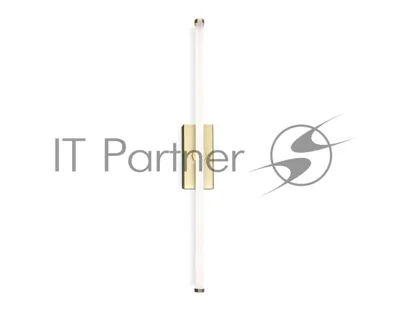 Настенный светодиодный светильник Ambrella light FL6114 GD золото 9W 3000K-6400K 410*45*80