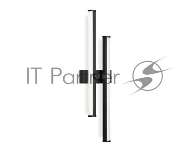 Настенный светодиодный светильник Ambrella light FL6152 BK черный 18W 3000K-6400K 510*120*65
