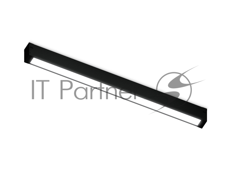 Светильник светодиодный трековый для шинопровода Magnetic Ambrella light GL1670 BK черный IP20 18W 4200K 220V 120° 452*25*42 (Без ПДУ)