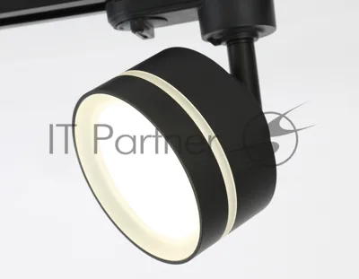 Трековый светильник Ambrella light GL5385 BK/FR черный/белый матовый GX53 max 12W