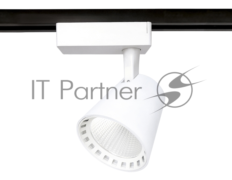 Трековый однофазный светодиодный светильник Ambrella light GL5975 WH белый LED 24W 4200K 24°