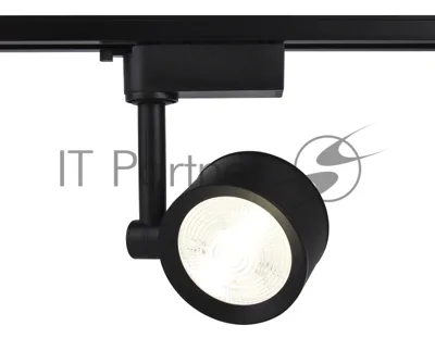 Трековый однофазный светодиодный светильник Ambrella light GL6392 BK черный LED 12W 4200K 24°