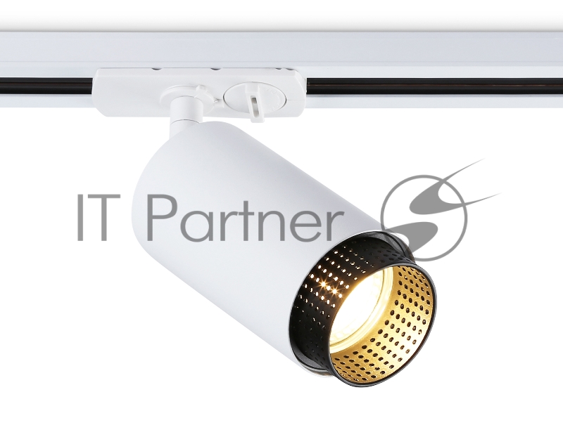 Трековый однофазный светильник Ambrella light GL5161 WH/BK белый/черный GU10 max 12W D60x190
