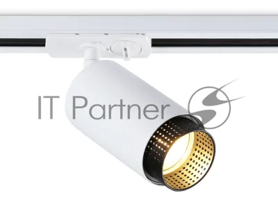 Трековый однофазный светильник Ambrella light GL5161 WH/BK белый/черный GU10 max 12W D60x190