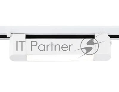 Трековый однофазный светильник Ambrella light GL6724 WH белый IP20 10W 4200K 192*35*57