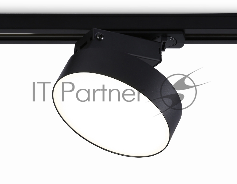 Трековый однофазный светодиодный светильник Ambrella light GL6842 BK черный LED 15W 4200K D115*80