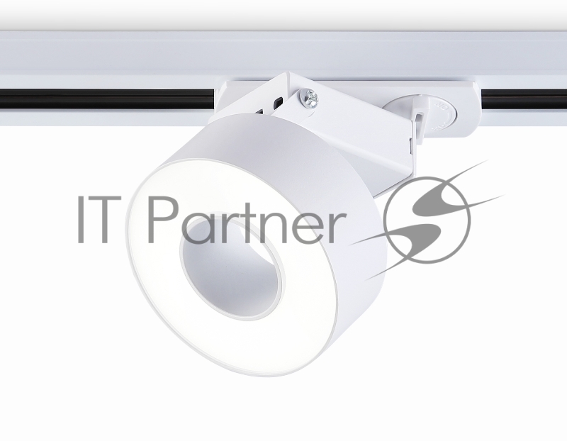 Трековый однофазный светодиодный светильник Ambrella light GL6861 WH белый LED 10W 4200K D75*80