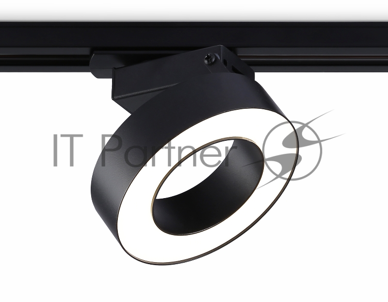 Трековый однофазный светодиодный светильник Ambrella light GL6868 BK черный LED 15W 4200K D115*80