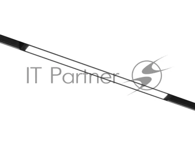 Трековый линейный светильник Ambrella light GL8045 BK черный IP20 18W 3000-6000K 220V 120° 410x25x41