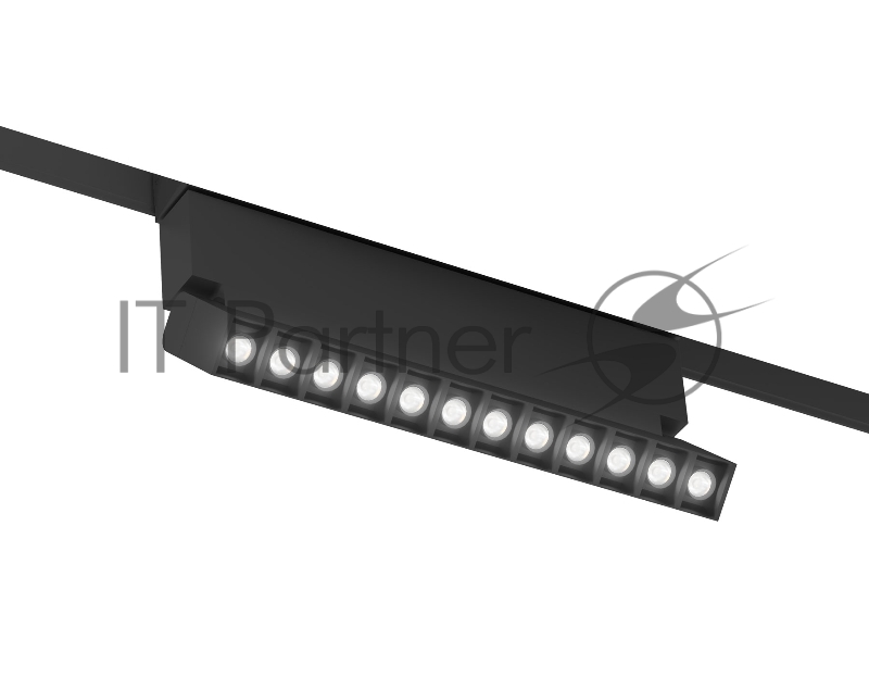 Трековый светильник Ambrella light GL8090 BK черный IP20 9W 3000-6000K 220V 24° 220*25*138