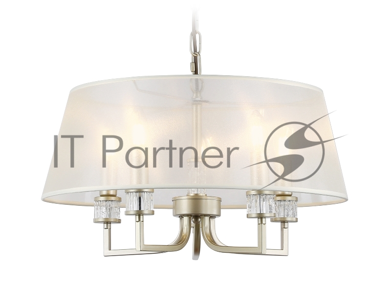 Люстра Ambrella light LH71211/5 CGD золото E14/5 max 40W D500*700