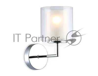 Настенный светильник Ambrella light LH56005 СH/FR хром/белый матовый E14 max 40W 190*120*220