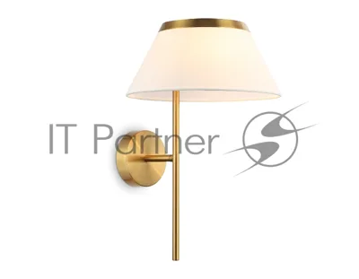 Настенный светильник Ambrella light LH72475 BS/WH латунь/белый Е14 max 40W 300*260*400