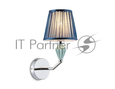 Настенный светильник Ambrella light LH75065 CH/DB хром/темно синий E14 max 40W 230*150*300