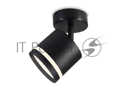 Накладной поворотный спот Ambrella light TA1414 BK черный GX53 max 12W 82*80*150