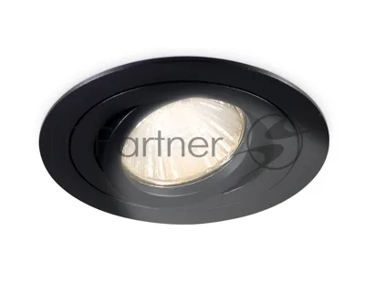 Светильник встраиваемый Ambrella light TN102502 BK черный GU5.3 D92*28