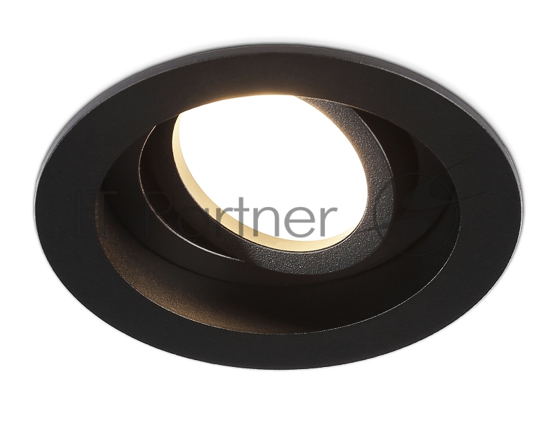 Встраиваемый поворотный точечный светильник Ambrella light TN102756 BK черный IP20 GU5.3 D98*32