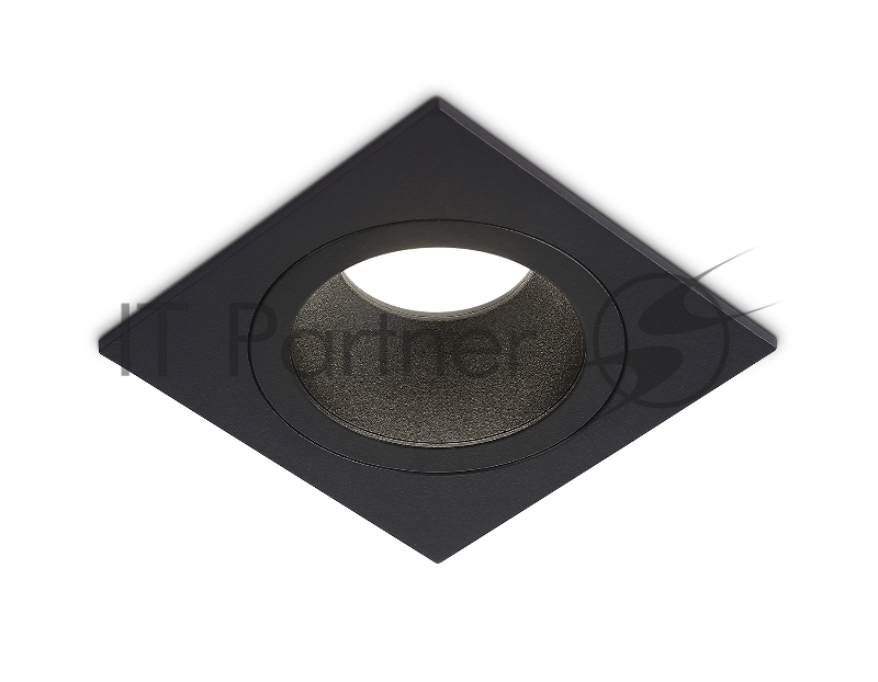 Встраиваемый точечный светильник Ambrella light TN102828 BK/BK черный/черный GU5.3 92*92*50