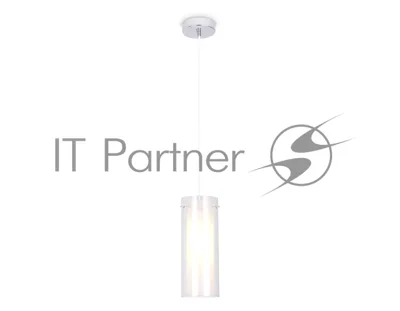 Светильник Ambrella light TR3672 CH/CL/FR хром/прозрачный/белый матовый E14 max 40W D110*1000