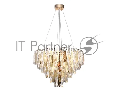 Светильник Ambrella light TR5258/11 SGD/CL золото/прозрачный E27*11 max 40W D600*400