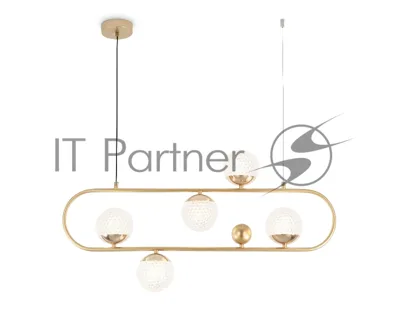 Светильник Ambrella light TR5433/5 GD золото G9/5 max 40W 780*110*1000