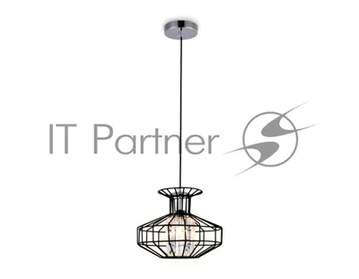 Светильник Ambrella light TR5850 BK/CL черный/прозрачный E27 max 40W D240*1200