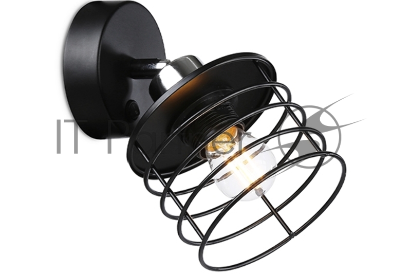 Светильник Ambrella light TR8088 BK/CH черный/хром E27 max 40W D120*200