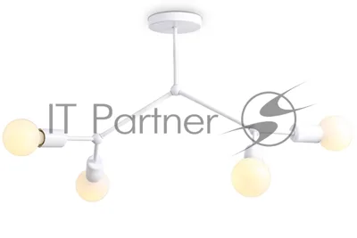 Светильник Ambrella light TR8031/4 WH белый E27*4 max 40W D670*440
