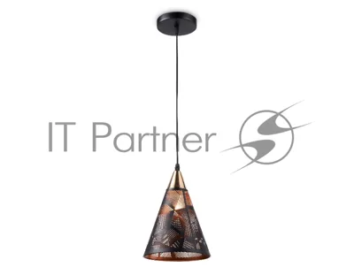 Светильник Ambrella light TR8431 BK/FGD черный/золото E27 max 40W D180*800