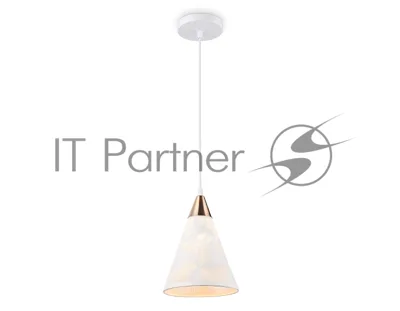 Светильник Ambrella light TR8429 WH/FGD белый/золото E27 max 40W D180*800