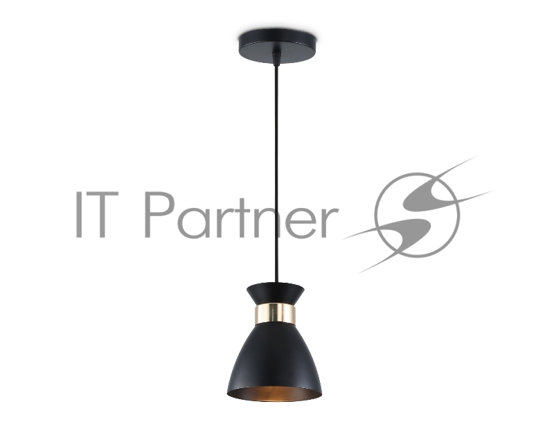 Светильник Ambrella light TR8468 BK/FGD черный/золото E27 max 60W D130*1000